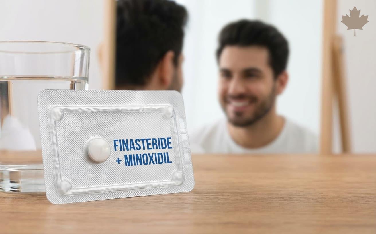 Finasteride and Minoxidil 2-in-1 pill produces thicker, fuller hair.
